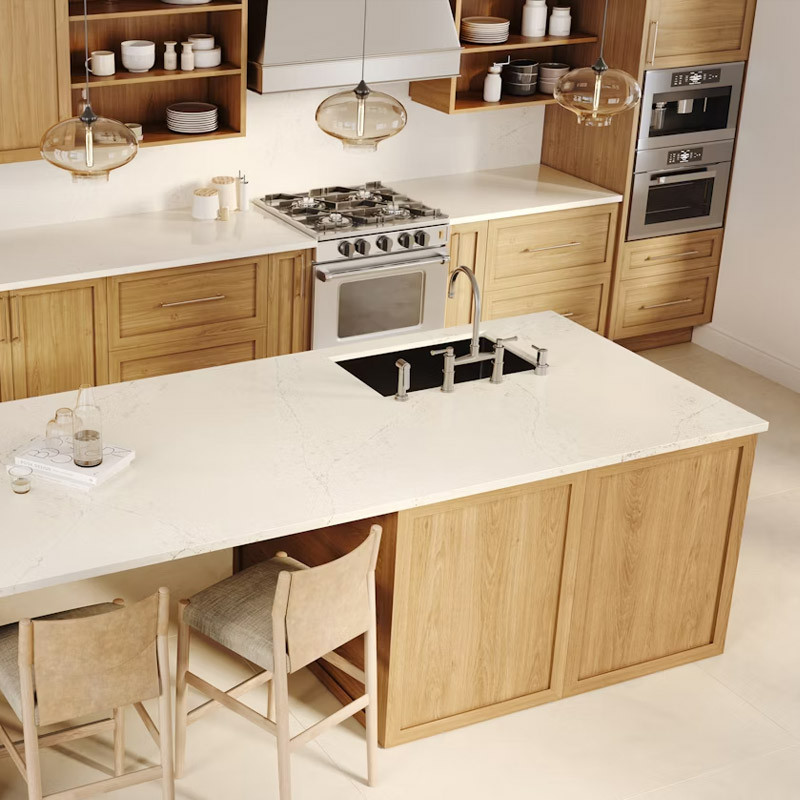 Plan de travail en Quartz Silestone® Siberian Frost